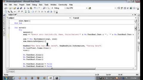 Scheduling System - VB.NET Part 3/5