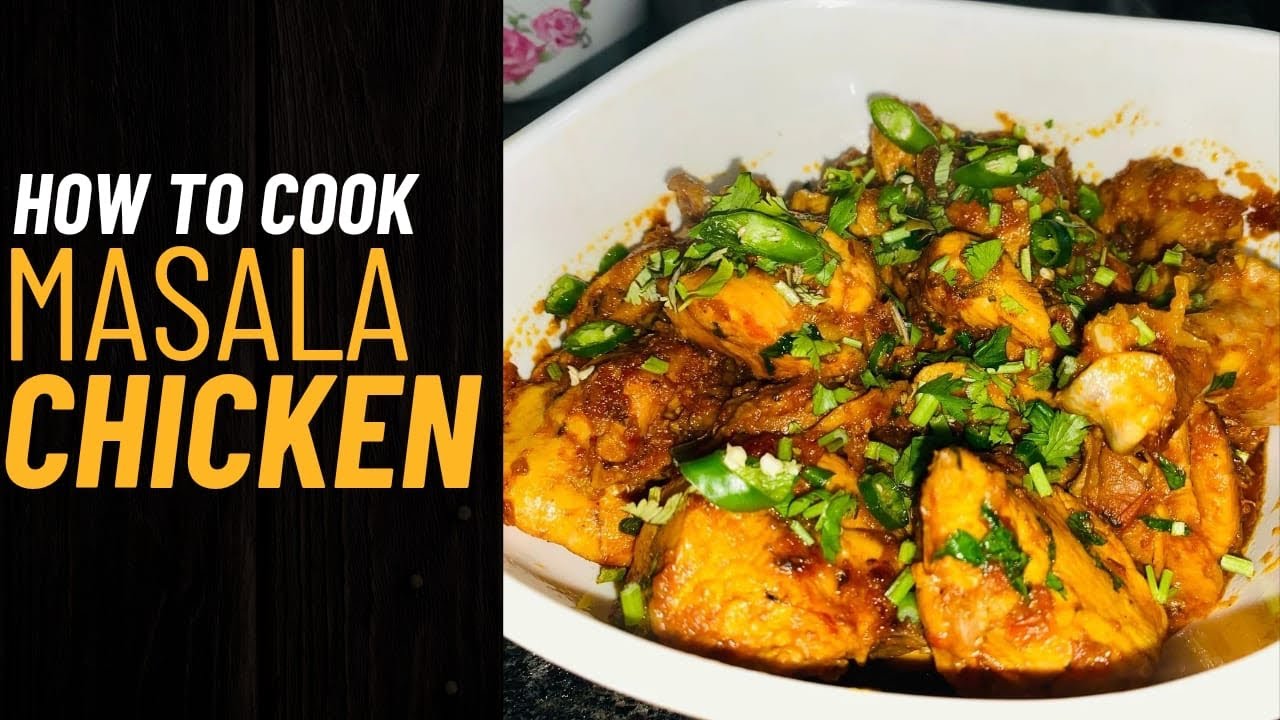 Masala Chicken Recipe By Zainab Ch 