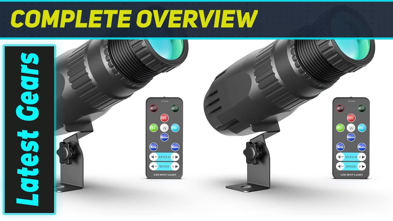 Best 10W RGBW Mini Pinspot Lights for Any Party - YouTube