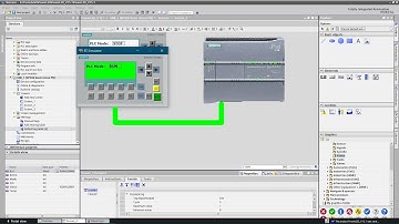 SIEMENS Basic panel: Monitor and control PLC mode