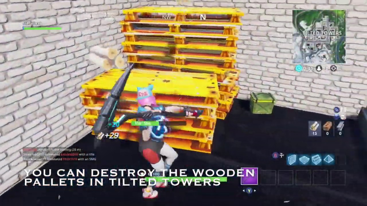 "Destroy Chairs, Destroy Utility Poles, Destroy Wooden