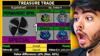 TRADING SPIN FOR 24 HOURS | BLOX FRUITS | ROBLOX