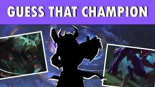 Rift Rumble Guess that Champion Part 1