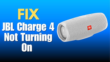 JBL Charge 4 Not Turning On - How To Fix