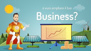 Video Motion Graphics Azienda per l&#39;Energia Rinnovabile e la Riqualificazione Energetica