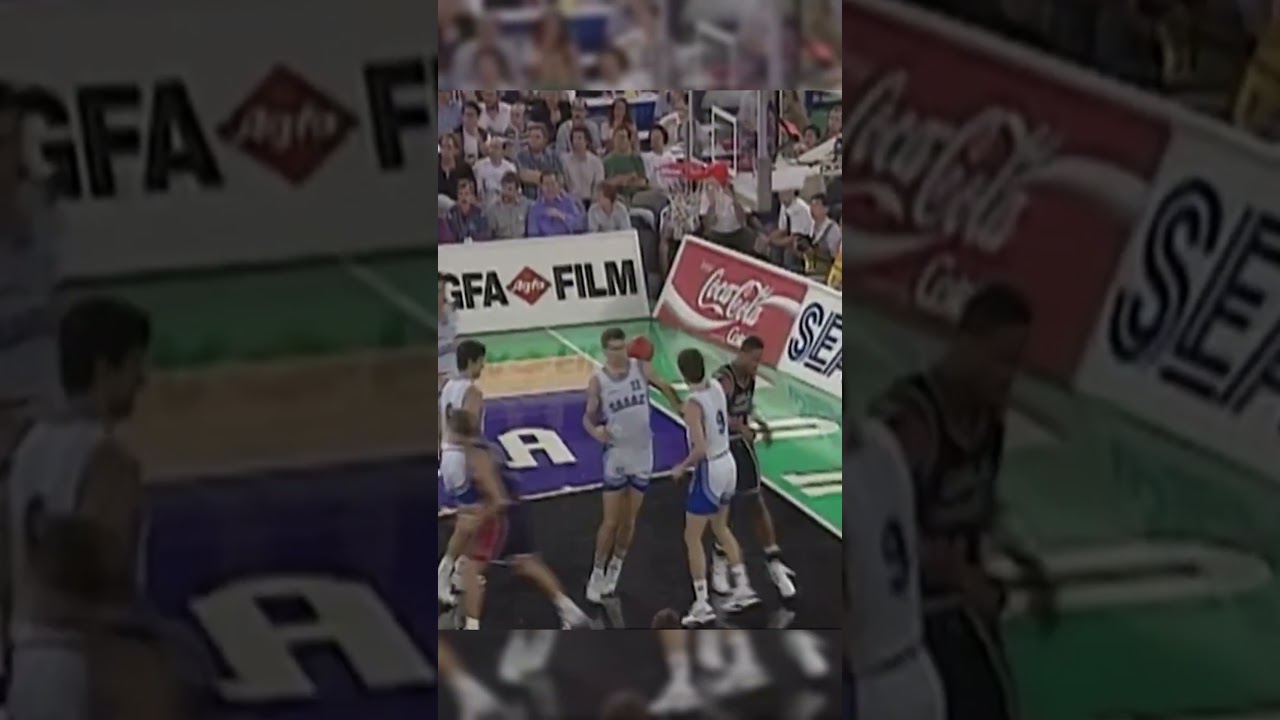 Reggie Miller's shooting form was unique ๐ฎโ๐จ #FIBAWC