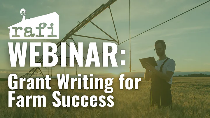 Webinar: Grant Writing for Farm Success