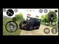 4x4 Black 🖤 Thar Game Play Indian Cars Simulator 3D New Live Game Play Video