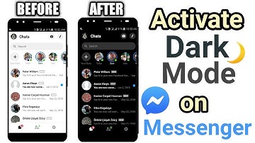 Dark Messenger Activation Tutorial 2019 | How To Enable Dark Mode In Facebook Messenger!