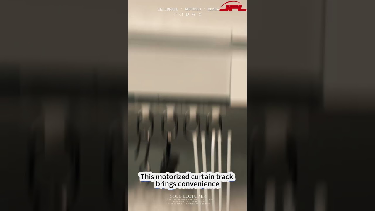 Smart Curtain Tracks with Voice Control See how easy home automation can be. Watch now & upgrade！