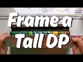 How to Frame A Tall Diamond Painting (Wall Hanging Style)