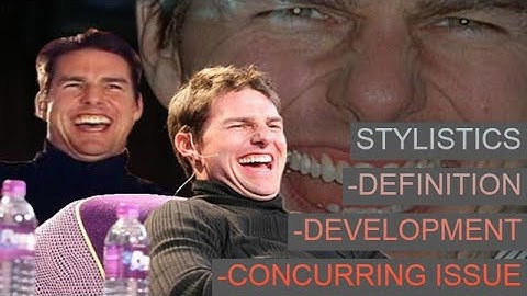 What is Stylistics (Week 2 Group Project Presentation)