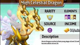 Dragon City - Heroic Dragon - High Celestial Dragon