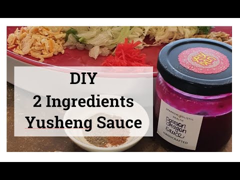 diy-2-ingredients-healthy-yusheng-sauce-recipe-video-:)