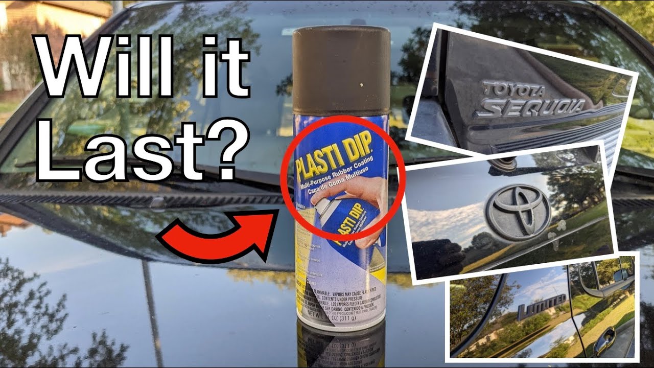 How does Plasti Dip Hold Up? YouTube