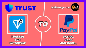 How to Transfer Toncoin ( TON ) to Paypal - Instantly & No-KYC . Step-by-Step Guide