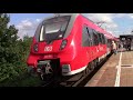 Rostock Holbeinplatz - S-Bahn Rostock mit ET 442 im Berufsverkehr + Mitfahrt