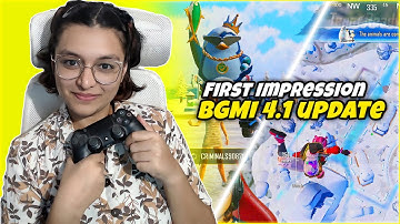 BGMI 4.1 update First Impression