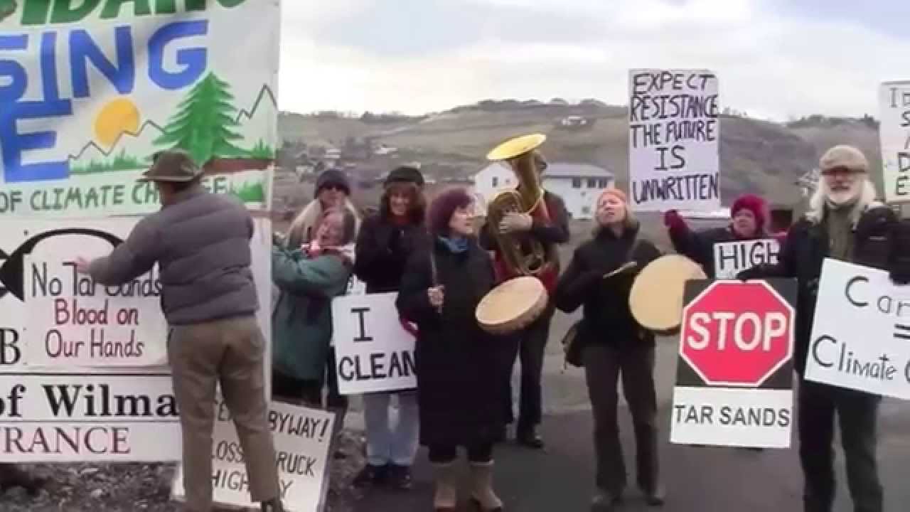  Shut Down Tar Sands, WIRT, Port of Wilma January 27, 2013