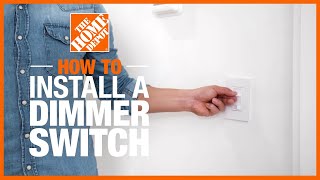 how to install a dimmer switch 💡 | the home depot