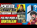 como um portátil está peitando o PS5 Pro? Hogwarts e Cyberpunk no Switch 2!
