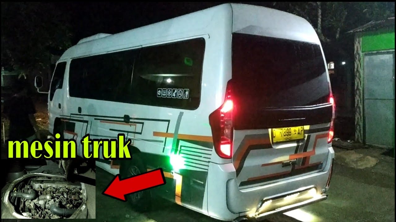 JARANG DITEMUI ELF  NKR 71 LWB  Minibus bermesin truk  Asli 