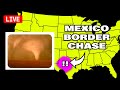 Significant severe status  tornado chase on the ground