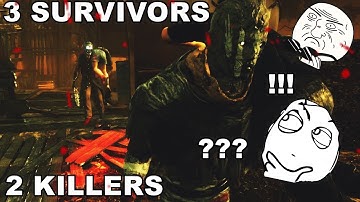 DEAD BY DAYLIGHT - 2 KILLERS IN ONE MATCH BUG !!!