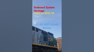 CSX Seaboard System HU makes its First Debut in Maryland