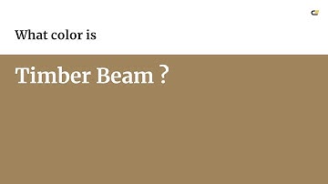 Timber Beam color #a0855c hex color - Brown color - Cool color a0855c