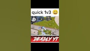 Quick 1v3 clutch ☠️😈💥#bgmi #pubgmobile #shorts