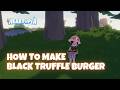 SECRET BURGER RECIPE?! - How to Make Brick Black Truffle Patty Burger Heartopia Tutorial