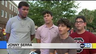 USC students react after active shooter alert cancelled