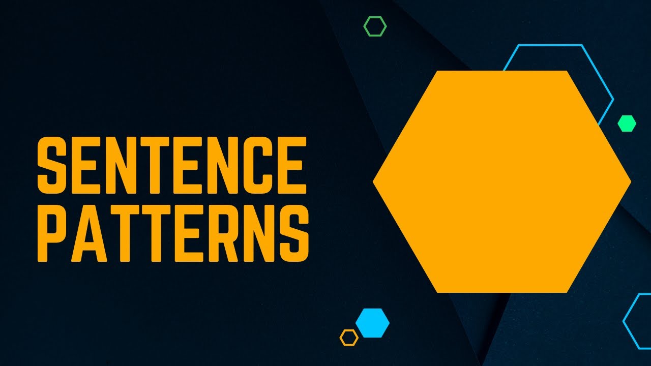 Basic Sentence Patterns|Part-1|English Grammar