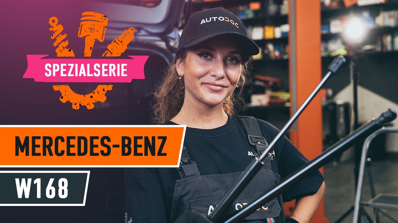 Wie MERCEDES W168 Heckklappendämpfer wechseln [AUTODOC TUTORIAL]