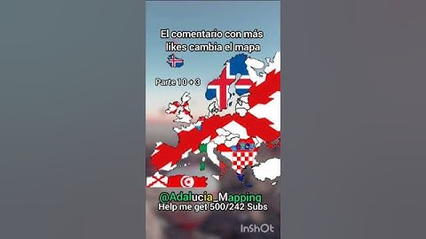 The comment with the most likes changes the map #geography #mapping #map