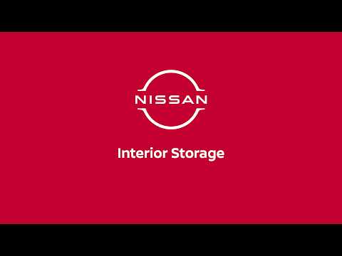 2027 Nissan Frontier - Interior Storage