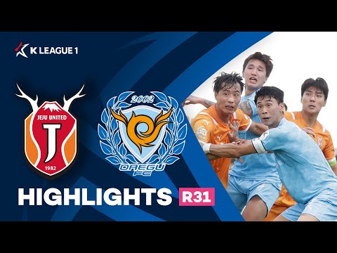 Jeju Utd Daegu Goals And Highlights