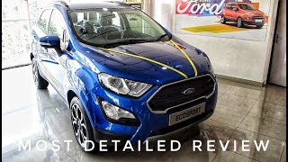 Ford EcoSport Titanium 2020 Start Up, Exhaust, and In Depth Review | Carlines