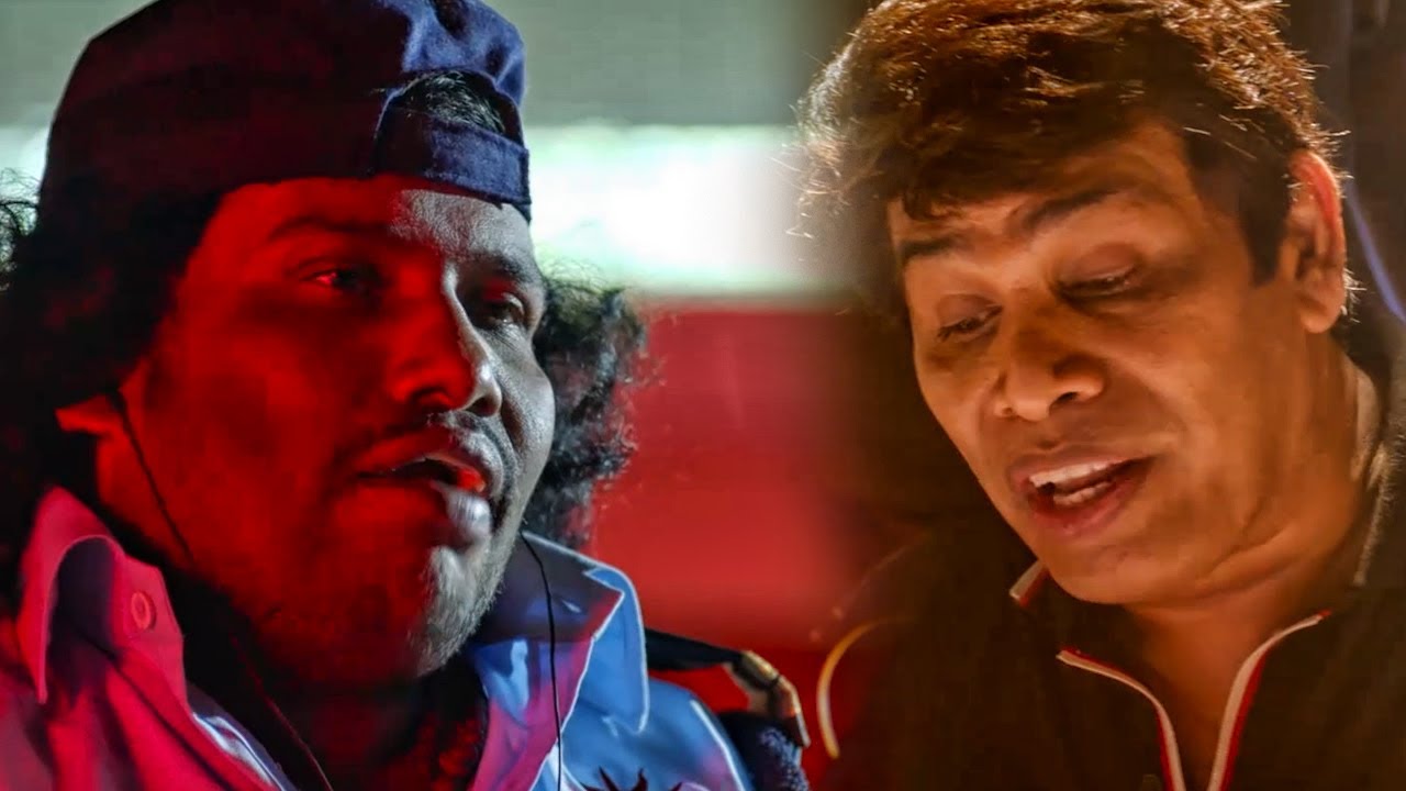 आनंदराज फ़ोन पे इंस्ट्रक्शंस दे रहा है योगी बाबू को