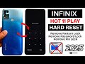 How To Hard Reset Infinix Hot 11 Play Without Pc | Forgotten Pattern,Password,Pin Lock