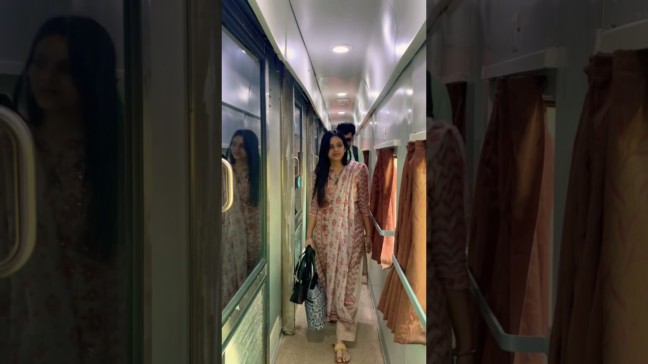 Home is wherever we travel together.#trainjourney #navneetsir #sonamam #familytrip #adda247 #vlog