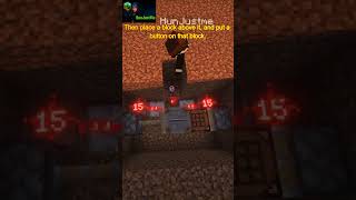 Minecraft short block swapper #Minecraft #Redstone #BlockSwapper #MinecraftTutorial  #SecretRoom