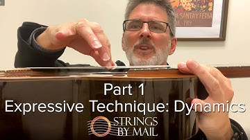 From the Practice Studio - Pt 1 Expressive Technique: Dynamics - w/ Dr Brad DeRoche - StringsByMail