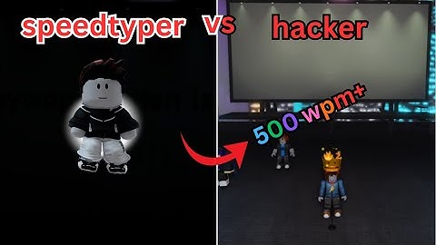 Speedtypist VS the craziest HACKERS in (ROBLOX SPELLING BEE)