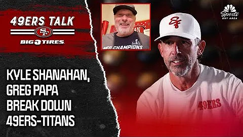 Shanahan, Papa break down 49ers-Titans with NFC playoff positioning up for grabs | 49ers Talk | NBCS