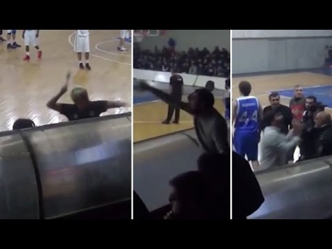 გინება, შეურაცხყოფა და ნივთების სროლა კალათბურთის მატჩზე