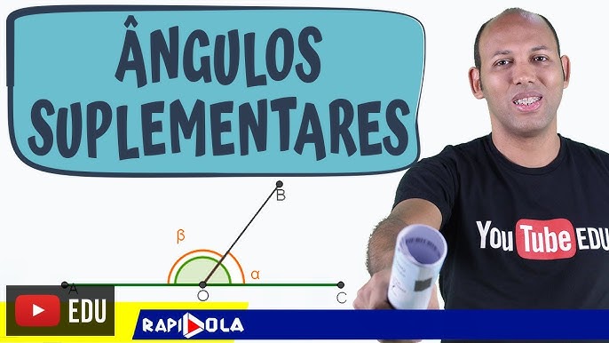 ÂNGULOS SUPLEMENTARES \Prof. Gis/ 