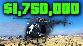 I Spent $1,750,000 on the Buzzard in GTA Online | Loser to Luxury S4 Ep 87