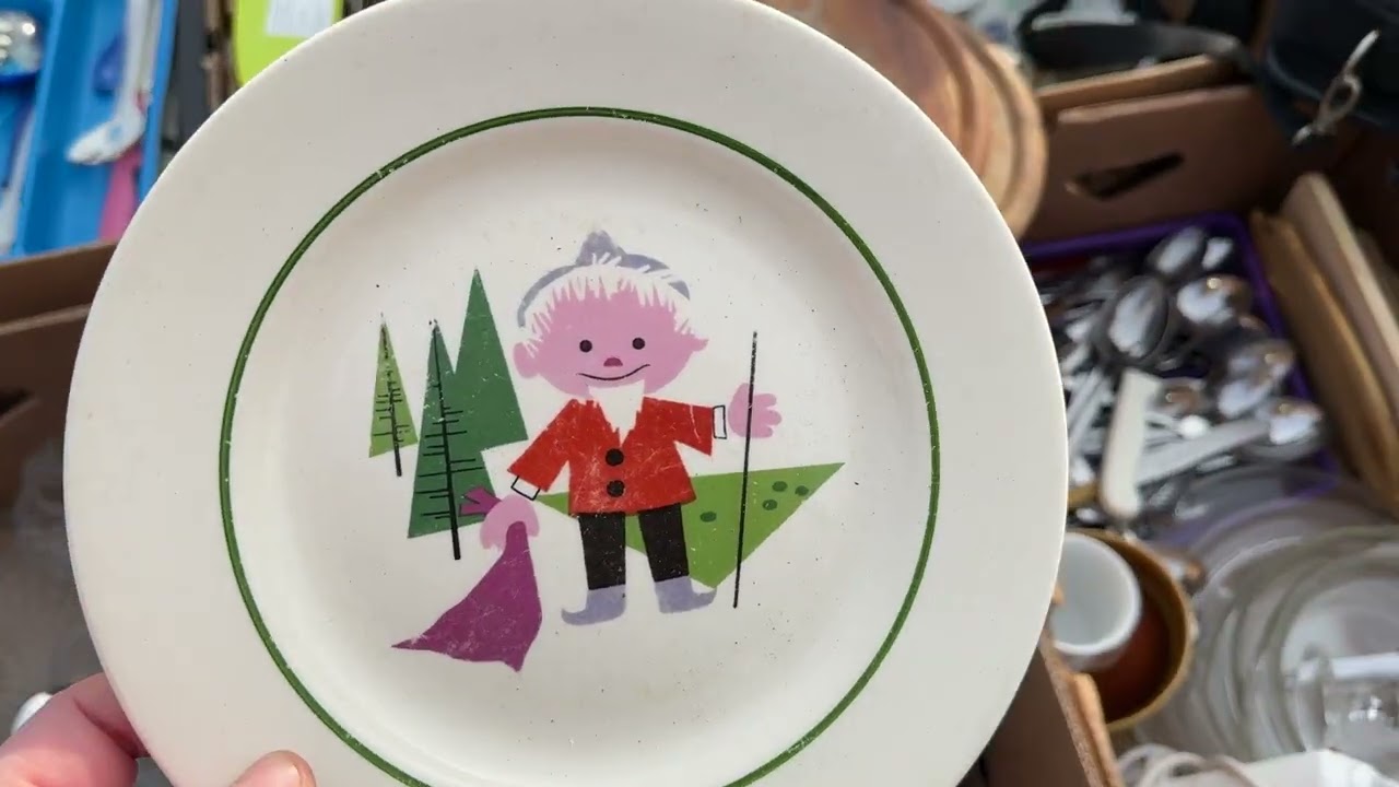 НОвЫЙ ПОхОД на БАРАхОЛКУ в ГЕРмАНИИ! ПЕРВЫЙ ВЕСЕнний РЫНОК! ВИНТАЖв КОРОБКАХ на БАРАхОЛКЕ!